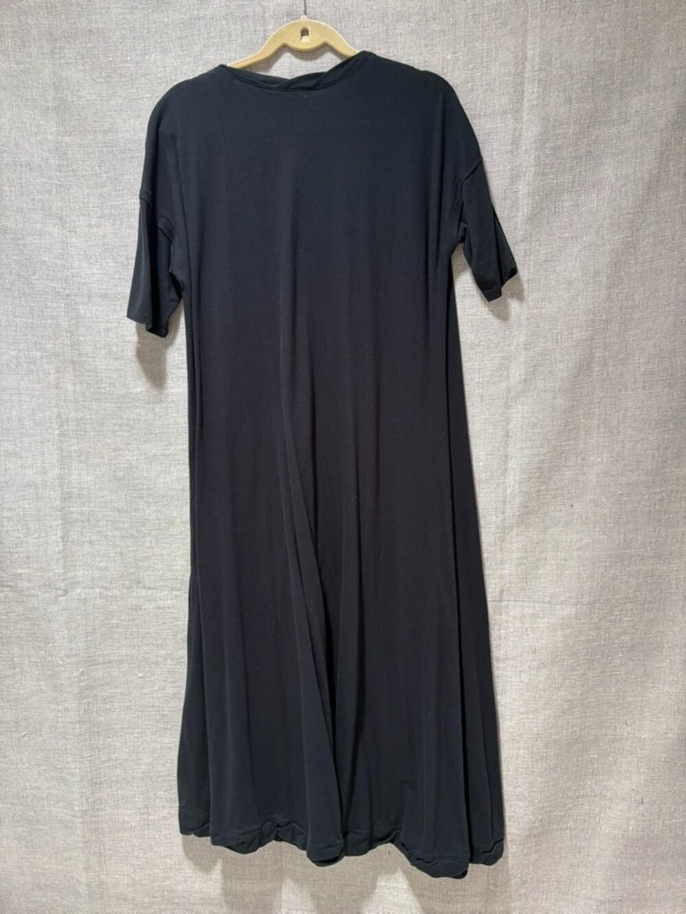 Free People Carter T-Shirt Dress, Black L - Picture 4 of 4